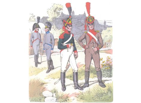 Вюрцбург. Артиллерия, обоз, кавалерия (1812)