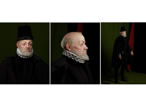 Реконструкция портрета Филиппа II 