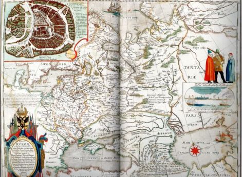 Карта Москвы 15 века