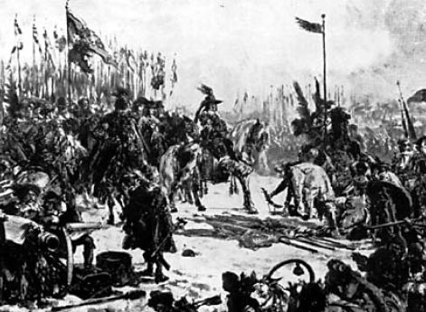 Король Владислав IV под Смоленском, 1634 год. Я.Матейко. 1892 год