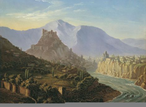 Вид Тифлиса. М.Ю.Лермонтов. 1837 год