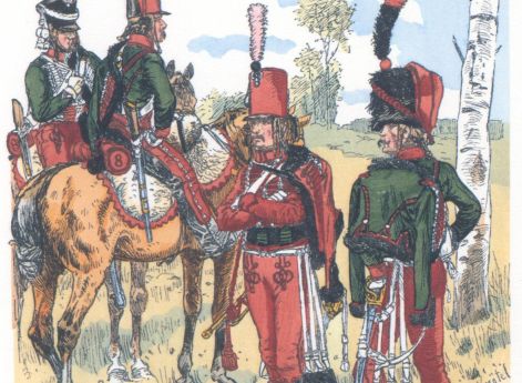 Франция. 8-й гусарский полк