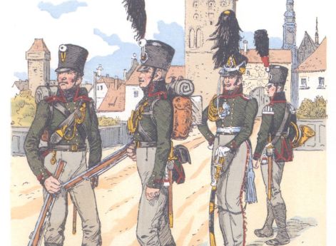 Пруссия. Силезский стрелковый батальон (1809-14)