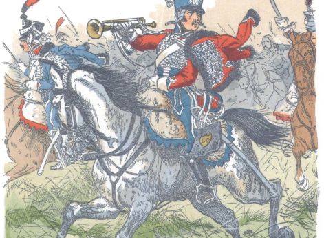 Франция. 10-й гусарский полк