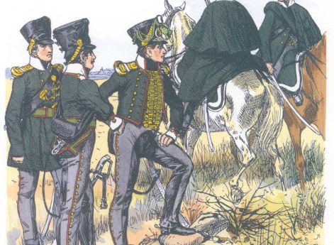 Пруссия. Померанский национальный кавалерийский полк (1813-14)