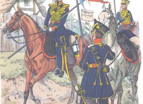 Пруссия. Восточно-Прусский национальный кавалерийский полк (1813)