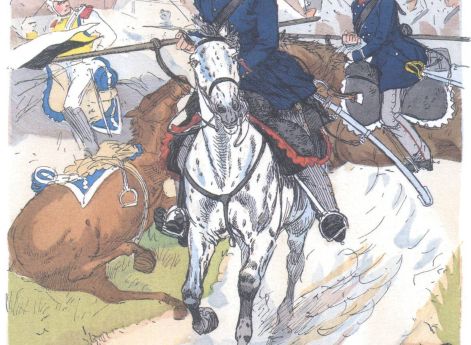 Пруссия. Восточно-Прусский и Померанский ландверный кавалерийские полки