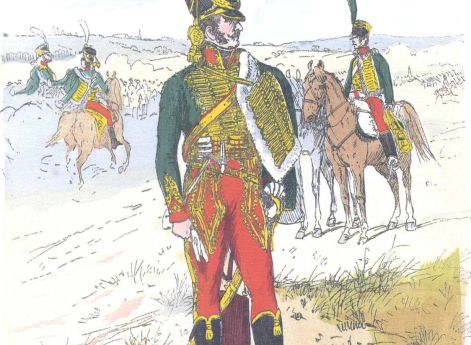 Баден. Офицер Гусарского полка (1812)