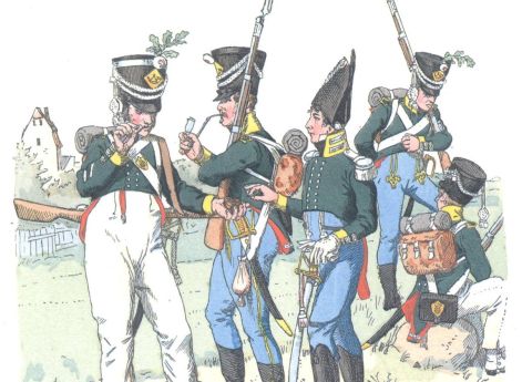 Саксен-Кобург. Фузилеры (1809)