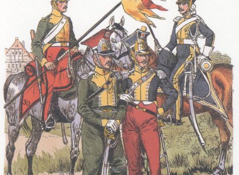 Франция. 30-й конноегерский/9-й шеволежерный полк
