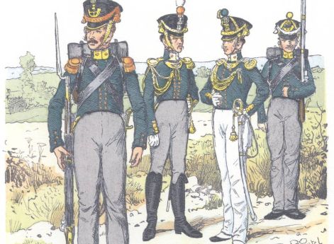 Саксен-Веймар. Легкий пехотный батальон (1812)