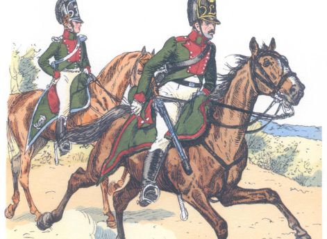 Гессен-Дармштадт. Жандармы (1812)