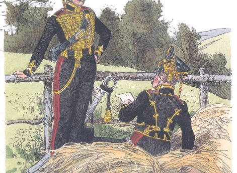 Мекленбург-Стрелиц. Гусарский полк (1813-15)