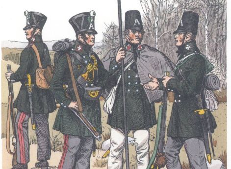 Ангальт-Кётен. Добровольцы (1813)