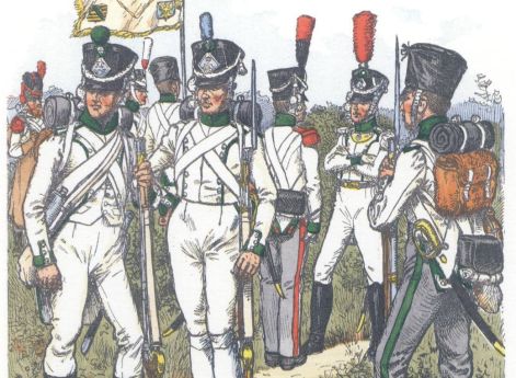 Липпе-Детмольд. Фузилерный батальон (1809-13)