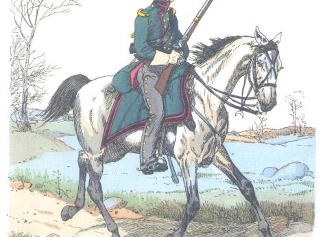 Франкфурт-на-Майне. Добровольческие конные егеря (1814)