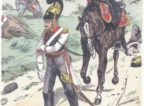 Саксония. Гвардейский Лейб-кирасирский полк (1813)