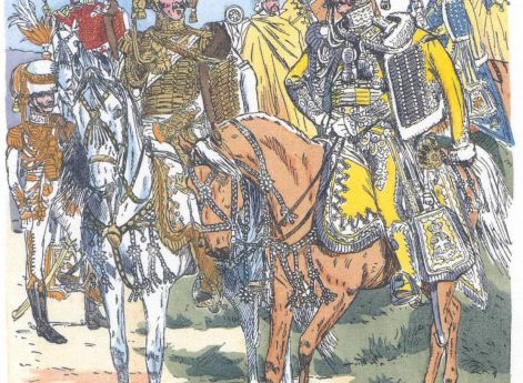 Неаполь. Гвардейская кавалерия (1812)