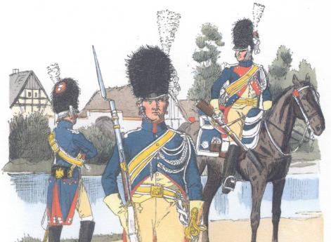 Франция. Гвардия. Элитные жандармы (1806)
