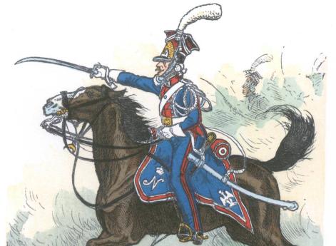 Франция. Гвардия. 1-й польский шеволежерский полк (1808)
