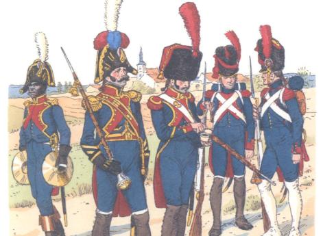 Франция. Гвардия. Пешая артиллерия