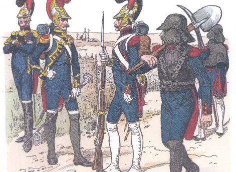 Франция. Гвардия. Инженерные войска (1810)