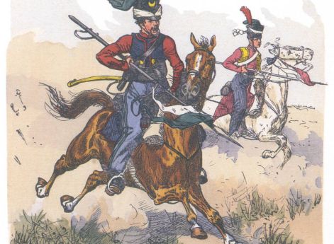 Франция. Гвардия. Литовские татары (1813)