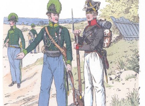 Бремен. Добровольческая пехота (1814)