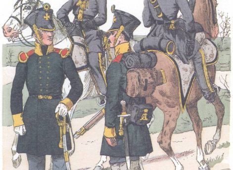 Саксен-Веймар. Добровольцы егеря (1814)