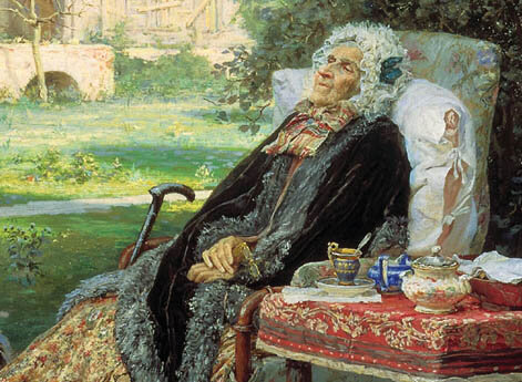 Брали с собой в дорогу замороженные щи, а на станциях, где кормили лошадей или ночевали, обрубали часть замороженной массы и разогревали в крестьянской печи.