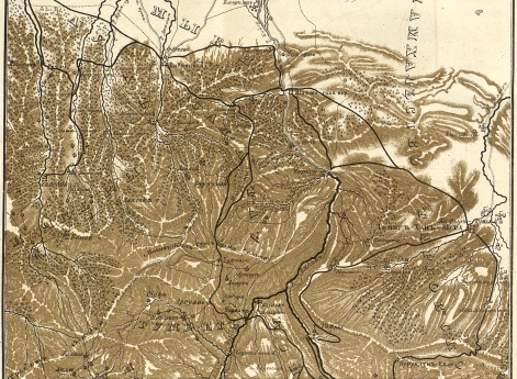 Театр военных действий главного Чеченского отряда в 1839 году под начальством Генерал-Адъютанта Граббе