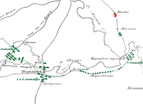 Движение с Рязанской дороги на Калужскую