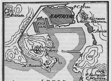 Испанский порт Картагена