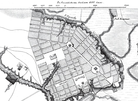 План города Новочеркасска 1876 года