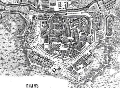 План города Смоленска 1876 года