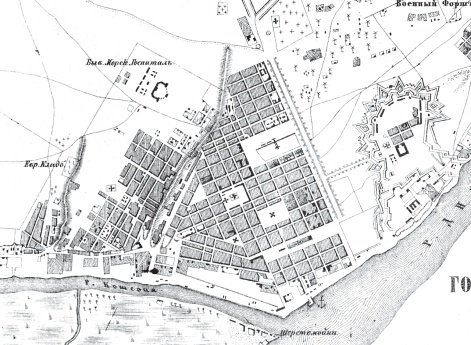 План города Херсона 1876 года