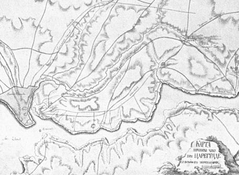 Карта Босфорского пролива.