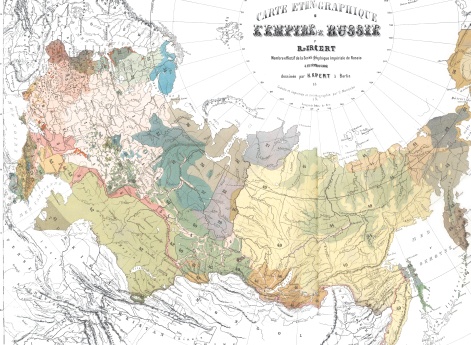 Этнографическая Карта Российской Империи.
