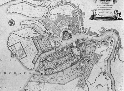 Санкт-Петербург 1781 года