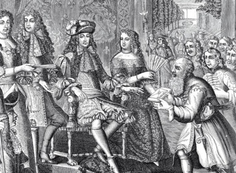 Приём русского посольства Людовиком XIV в 1681 году