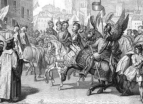 Выезд послов Польши в Париж для объявления Генриха Анжуйского избранным королем Речи Посполитой