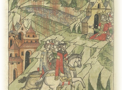 Сильная засуха. Князь Иван Данилович Московский идет в Орду.