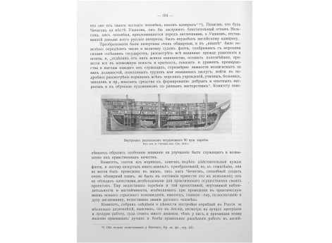 Внутреннее расположение погруженного 80 пуш.корабля.