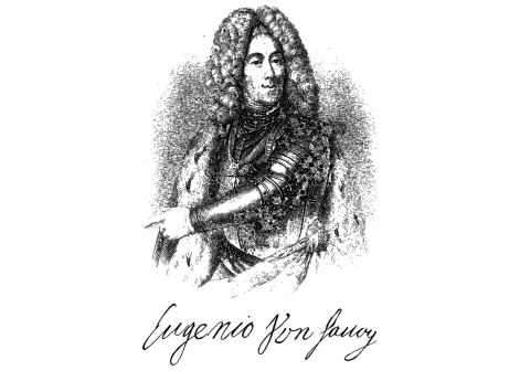 Портрет принца Евгения Савойского.