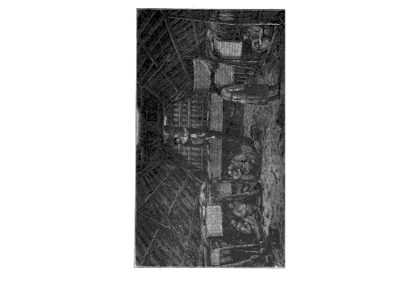 Внутренний вид дома в Уналашке.