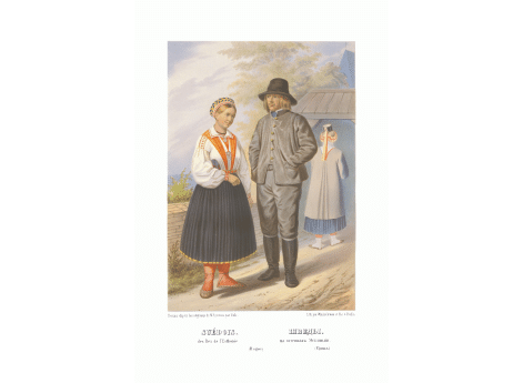 Шведы. (на островах Эстляндии).