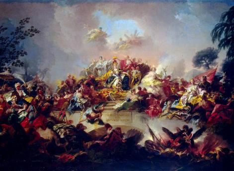 Апофеоз царствования Екатерины II.