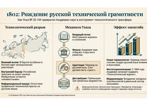 Рождение русской технологической грамотности