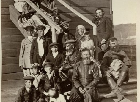 Казачье семейство. Цимлянская станица.