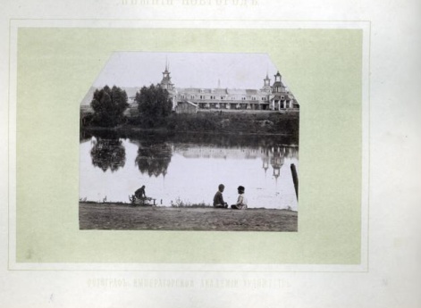 Нижегородская ярмарка. Вид на Китайские ряды.